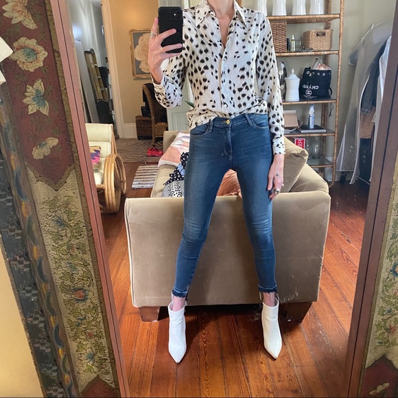Frame Denim Denim - Last chance- donating !!! Frame le crop skinny